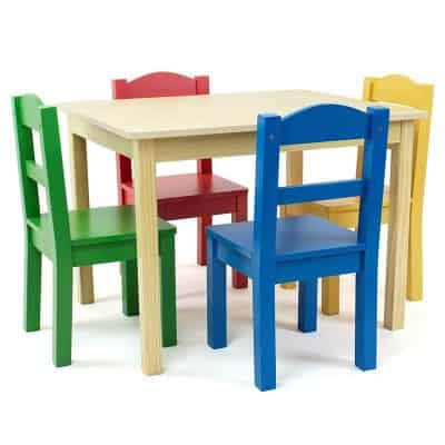 Tot Tutors Collection Kids Wood Table Set