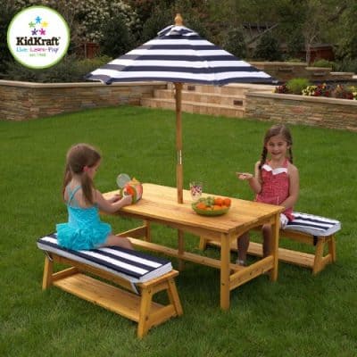 KidKraft 106 Kids Outdoor Table and Chairs