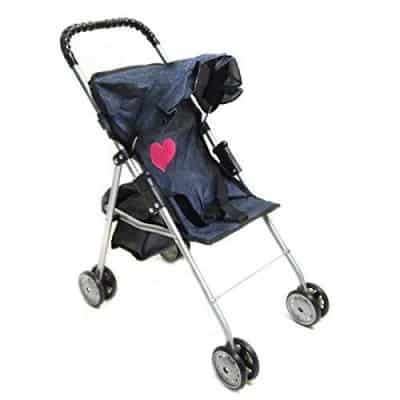 My First Doll Stroller Denim for Baby Doll