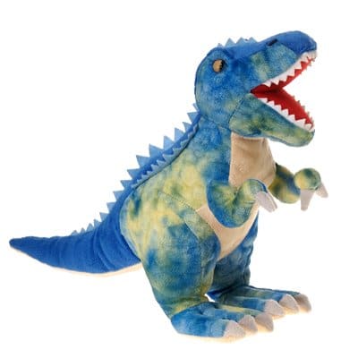 Fiesta Toys Blue T-Rex Plush Stuffed Animal