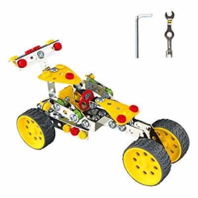 KAIM DIY F1 Metal Model Building Kit Erector Set Build and Play Toy Set