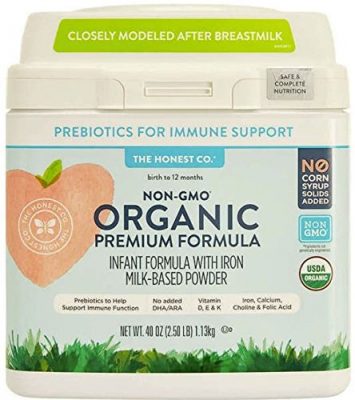 Honest Company Organic Non-GMO Premium Formula