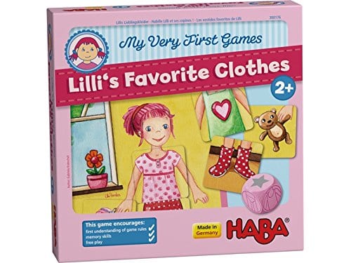 HABA My Very First Game- Lilli’s Favorite Clothes Memory Game