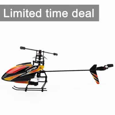 OCDAY WLToys V911 Single Propeller Stunt Copter