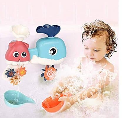 Ancaixin Baby Bath Toy Waterfall Tub Games for Toddlers