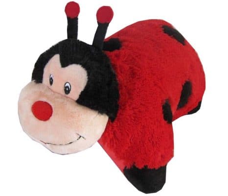 Lady Bug Zoo Purr Pets 19" Large, 2-in-1 Stuffed Anima