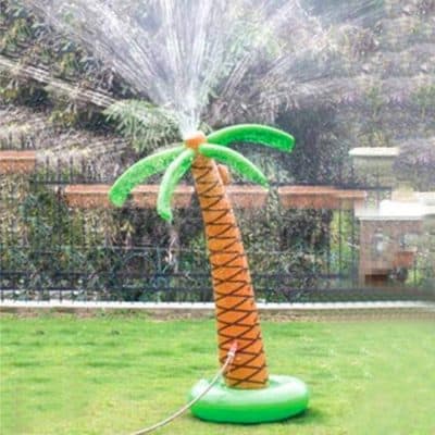 Inflatable Palm Tree Yard Sprinkler