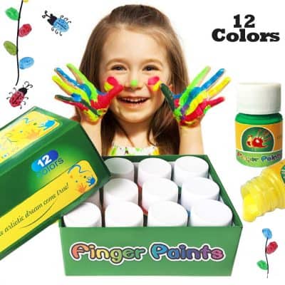 Happlee Washable Kids Fingerpaint