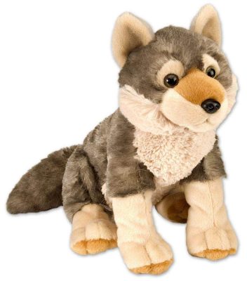 Wild Republic Cuddlekin Wolf Plush