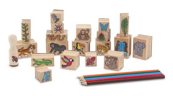 Melissa & Doug Stamp-a-Scene Stamp Set