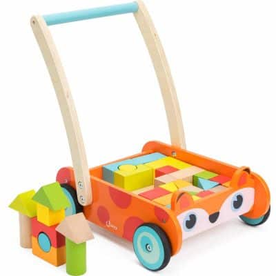 Cossy Wooden Baby Learning Walker Toddler Toy