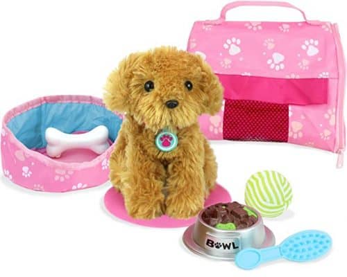 Sophia’s Doll Pet, Golden Puppy & Accessories Set