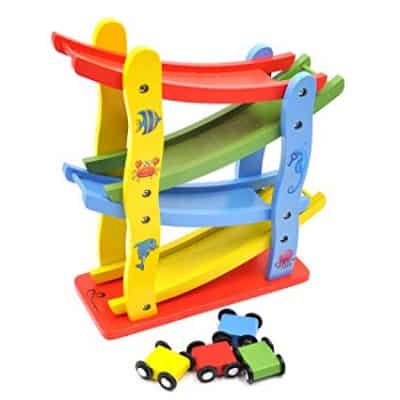 GYBBER&MUMU Toddler Wooden Car Toys