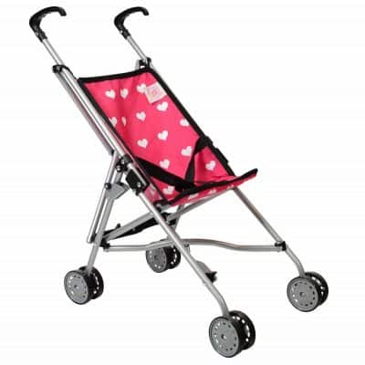 Hearts My First Doll Stroller For Kids