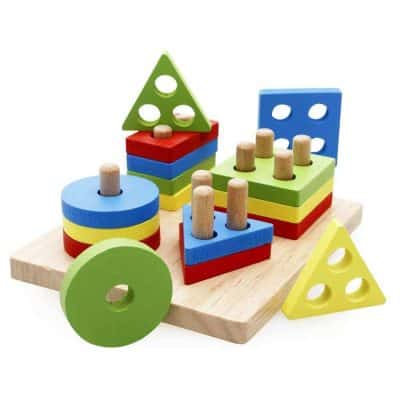 Rolimate Wooden Educational Preschool Geometric Sorter