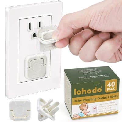 Lohodo Baby Proofing Outlet Covers