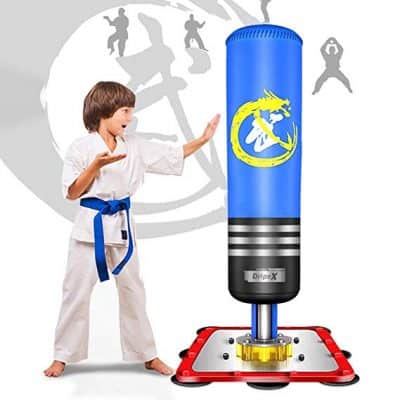 Dripex Adult & Kids Freestanding Punching Bag Heavy Boxing Bag