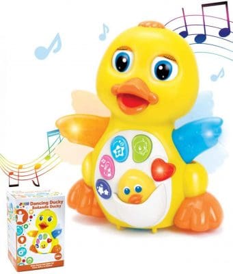 JOYIN Dancing Walking Yellow Duck Baby Toy