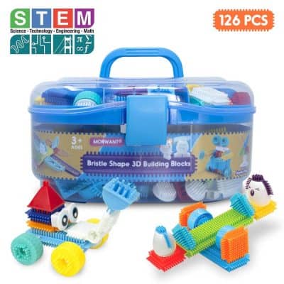 Bristle Interlocking Building Blocks