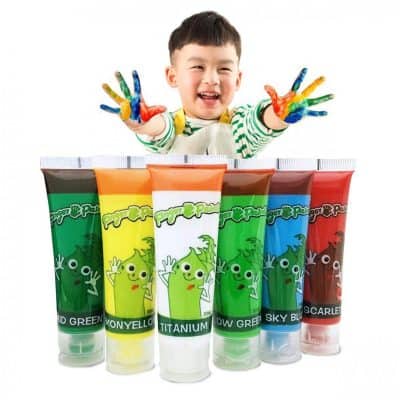 Hapree Washable Finger Paint Kids Paint Set