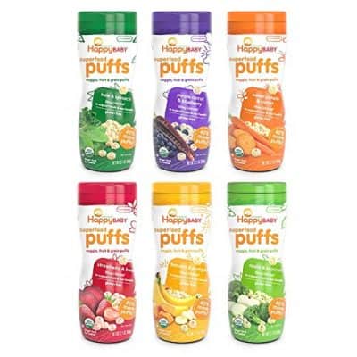 Happy Baby Organic Superfood Puffs Assortment Variety Packs