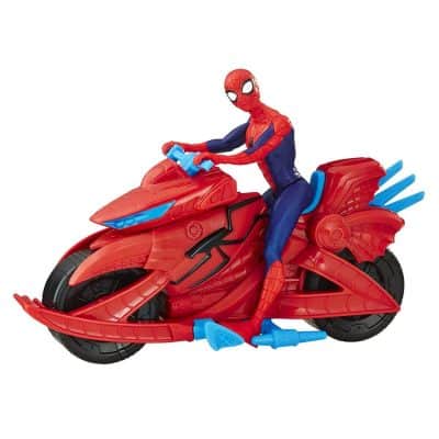 Spider Man Marvel Figure with Cycle