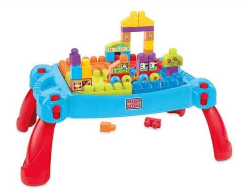 Mega Bloks First Builders Build N’ Learn Table