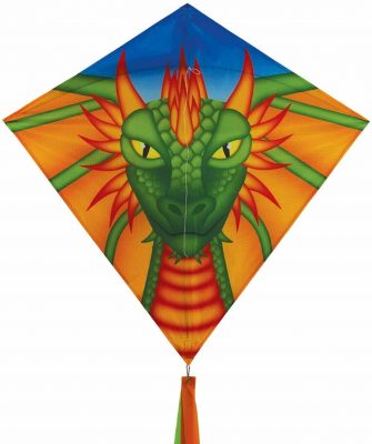 In the Breeze Dragon Diamond Kite