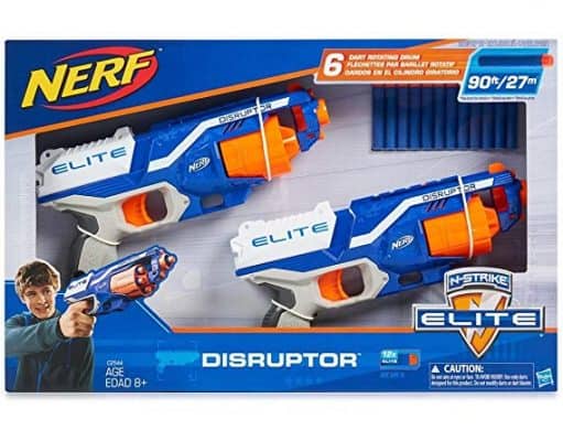 Nerf N-Strike Elite Disruptor 6 Dart Rapid Fire Nerf Gun Blaster