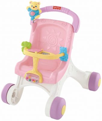 Fisher-Price Brilliant Basics Stroll-Along Walker