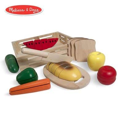 Melissa & Doug Cutting Food Wooden Play Set