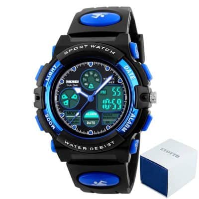 eYotto Kids Boys Multi-functional Analog Digital Wristwatch