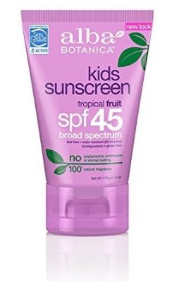 Alba Botanica Kids Sunscreen Tropical Fruit SPF45