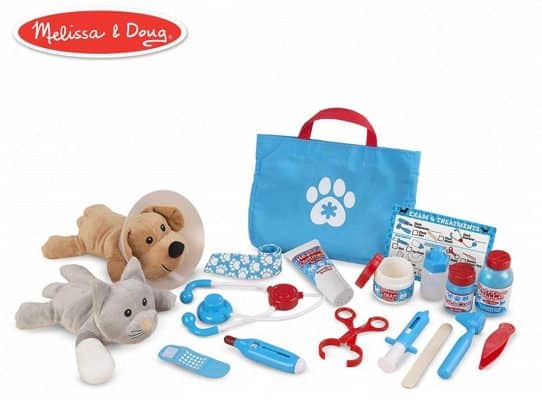 Melissa & Doug Examine & Treat Pet Vet Play Set