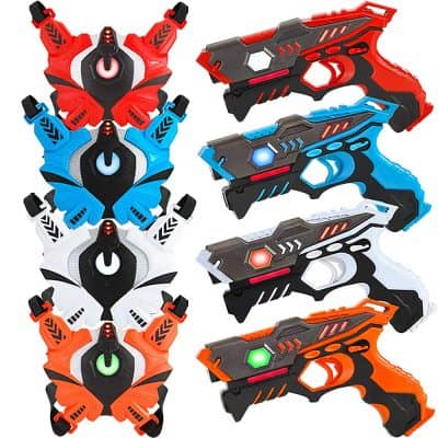 LUKAT Laser Tag Guns Set of 4 Player