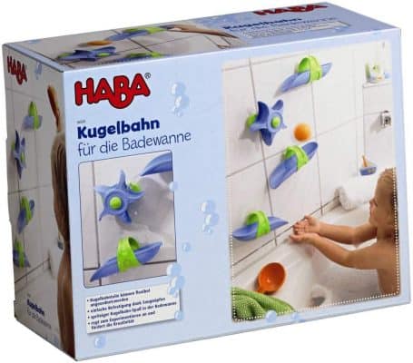 Haba Bathtub Ball Track - 6 Piece Play Set