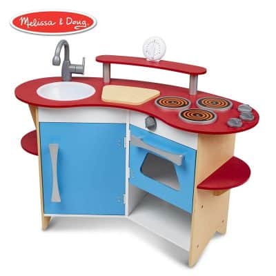 Melissa & Doug Cook's Corner Wooden Kitchen