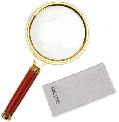 10X Handheld Reading Magnifier