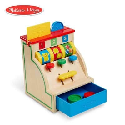 Melissa & Doug Wooden Cash Register