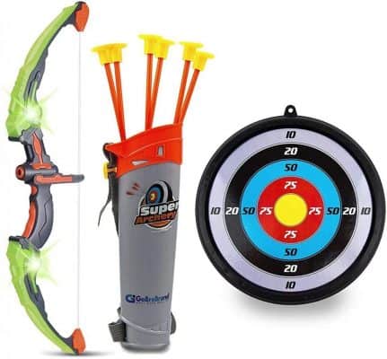 GoBroBrand Bow and Arrow Set for Kids