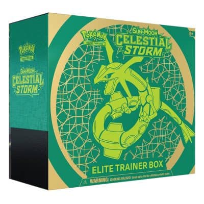 Pokemon Sun & Moon Elite Trainer Celestial Storm Box