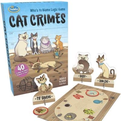 Think Fun Cat Crimes Brain Game