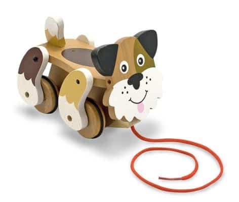 Melissa & Doug Playful Puppy Wooden Pull Toy