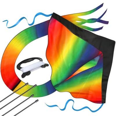 aGreatLife Huge Rainbow Kite for Kids