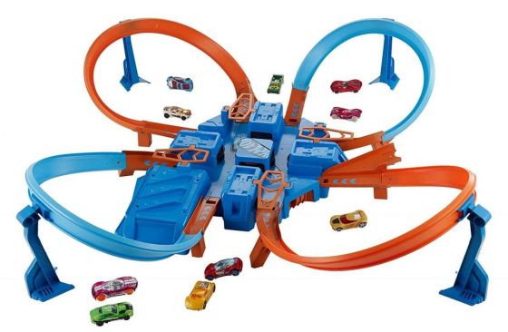 Hot Wheels Criss Cross Crash Track Set