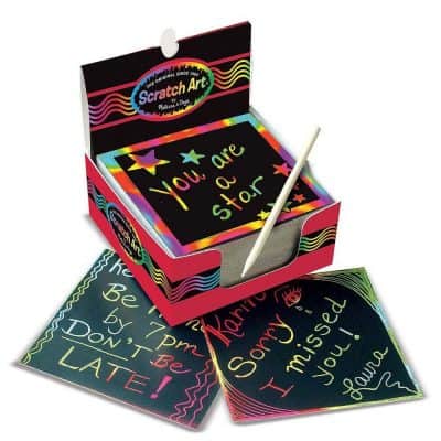 Melissa & Doug Scratch Art Rainbow Notes