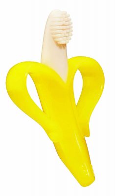 Baby Banana Infant Training Toothbrush and Teether