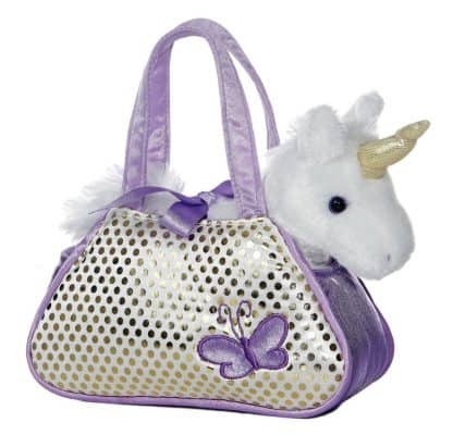 Aurora Unicorn Fancy Pals Purse with 8” Unicorn