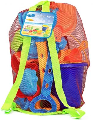 Click N' Play 18 Piece Beach Sand Toy Set