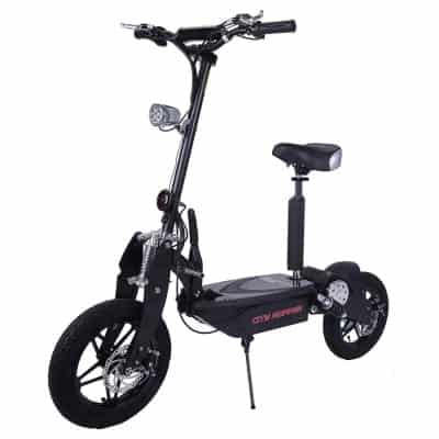 Rassine City Hopper Electric Scooter with Large Wheels